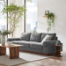 Modway Oasis Modern Upholstered Deep Seating Fabric Sofa 