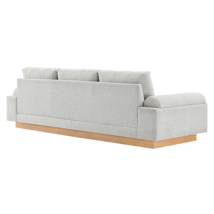 Modway Oasis Modern Upholstered Deep Seating Fabric Sofa 