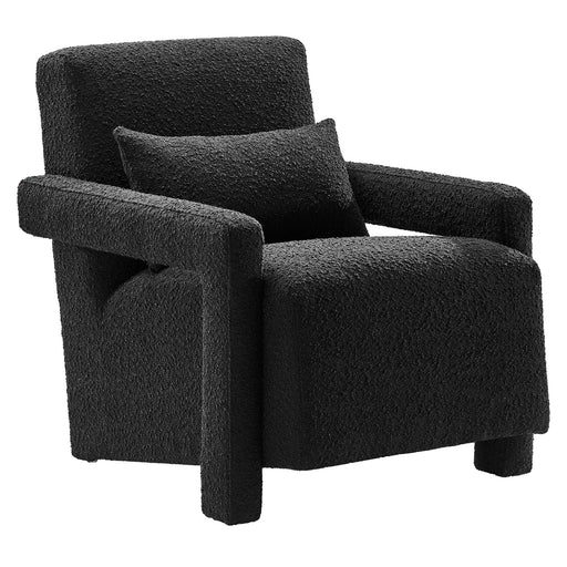 Modway Mirage Boucle Upholstered Accent Armchair