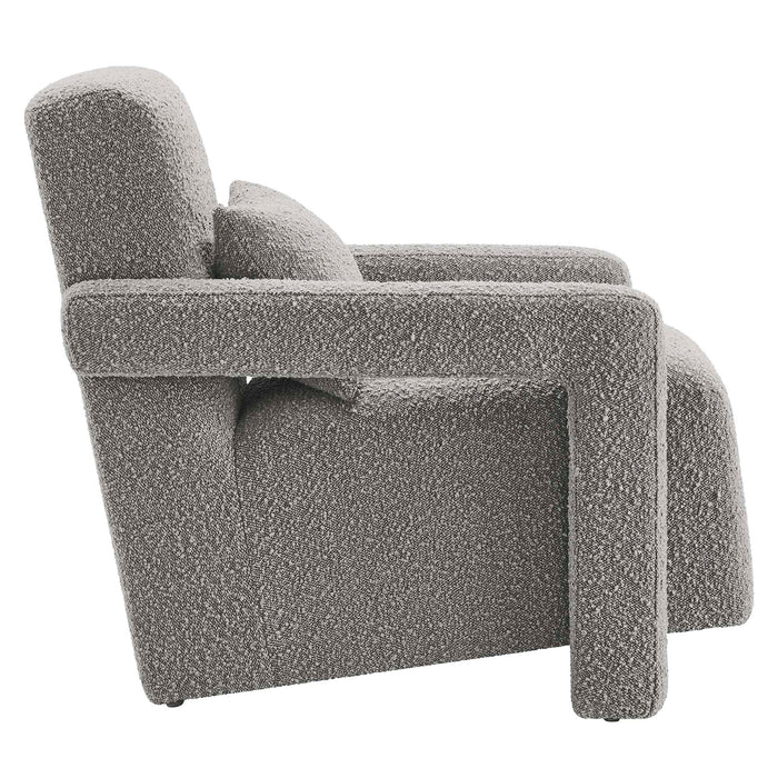 Modway Mirage Boucle Upholstered Accent Armchair