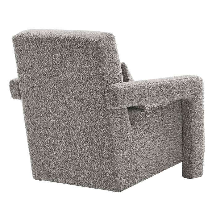 Modway Mirage Boucle Upholstered Accent Armchair