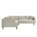 Modway Zoya Down-Filled Overstuffed 3-Piece Sectional Sofa