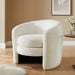 Modway Affinity Upholstered Boucle Fabric Curved Back Armchair