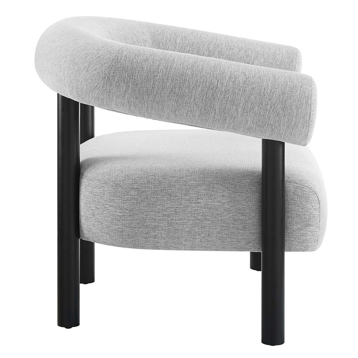 Modway Sable Upholstered Fabric Accent Armchair