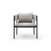 Whiteline Modern Envie Light Grey Fabric Accent Chair