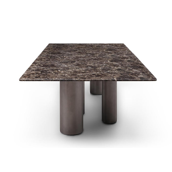 Whiteline Modern Marble Envie Dining Table