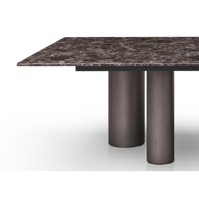 Whiteline Modern Marble Envie Dining Table