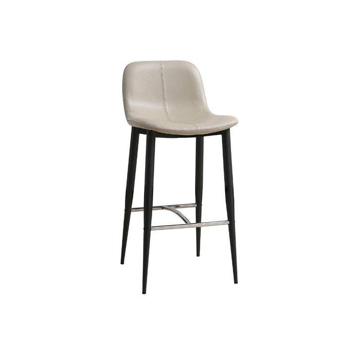 Whiteline Modern Franklin Taupe Counter Stool