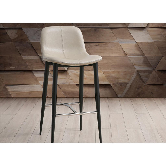 Whiteline Modern Franklin Taupe Counter Stool