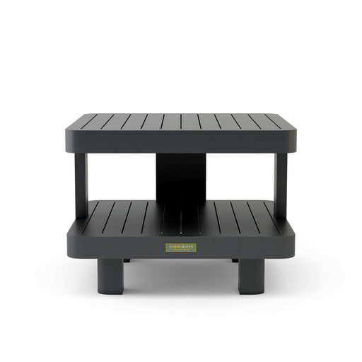 Anderson Teak Granada Dark Grey Aluminum Side Table