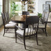Hooker Furniture Americana Round Pedestal Leaf Dining Table Set