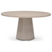 Urbia IE Series Oak Veneer Wood Kaia Round Dining Table