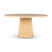 Urbia IE Series Oak Veneer Wood Kaia Round Dining Table