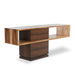 Urbia IE Series Smoked Eucalyptus Mensa Console table Redgum Base