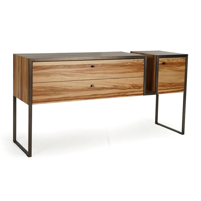 Urbia Tali Mid Century Modern Walnut Redgum Buffet Console