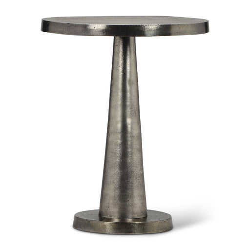 Urbia Elements Aluminum Clark End Table Antique Nickel