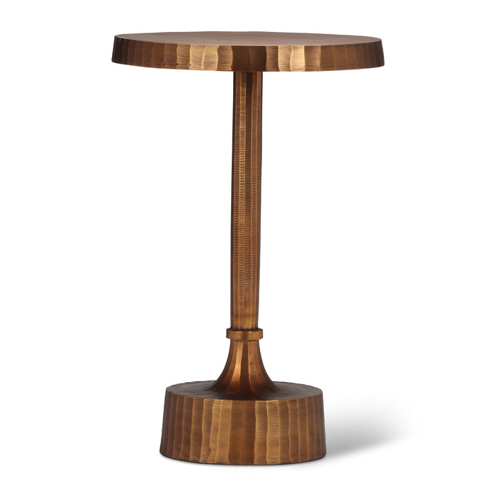 Urbia Elements Aluminum Kiran End Table Antique Brass