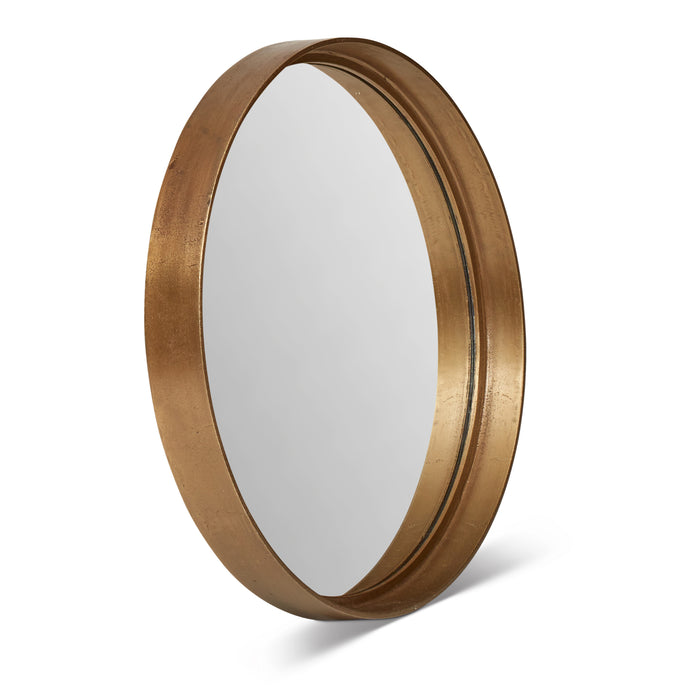 Urbia Elements Samar Aluminum Frame Round Mirror