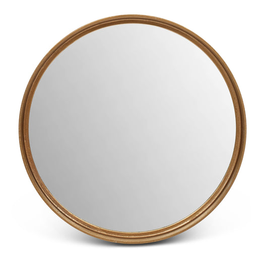 Urbia Elements Samar Aluminum Frame Round Mirror