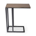 Urbia Elements Rectangular Concrete Tanu C-Table End Table