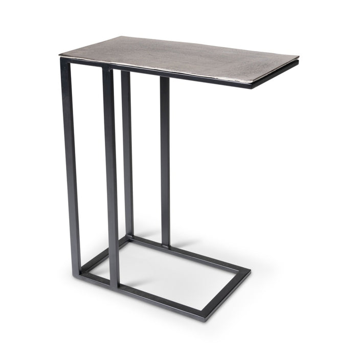 Urbia Elements Rectangular Concrete Tanu C-Table End Table