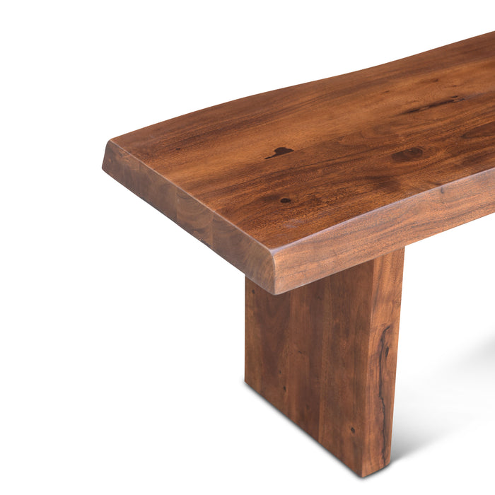 Urbia Modern Solid Wood Brooks Bench