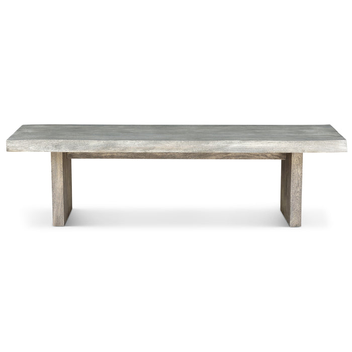 Urbia Modern Solid Wood Brooks Bench