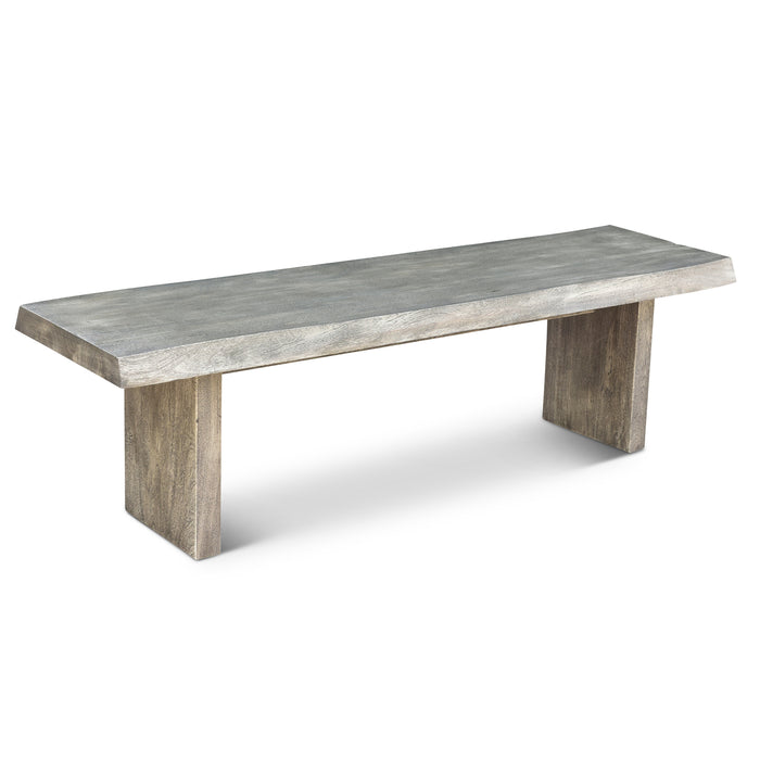 Urbia Modern Solid Wood Brooks Bench