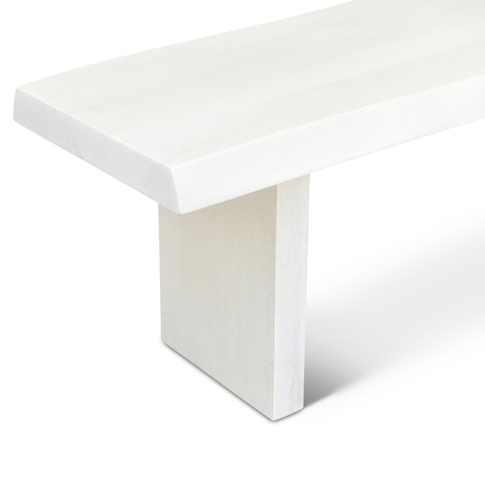 Urbia Modern Solid Wood Brooks Bench