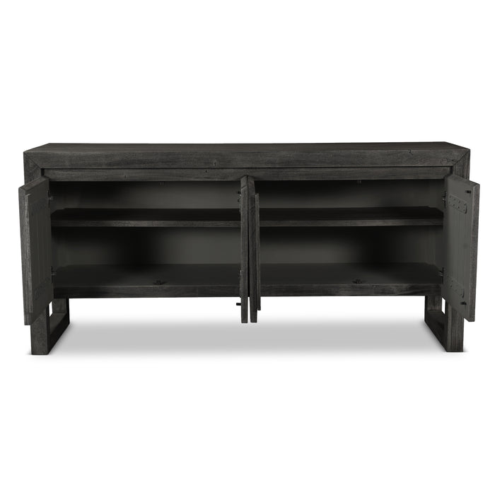 Urbia Mid Century Modern Solid Wood Brooks Buffet Console