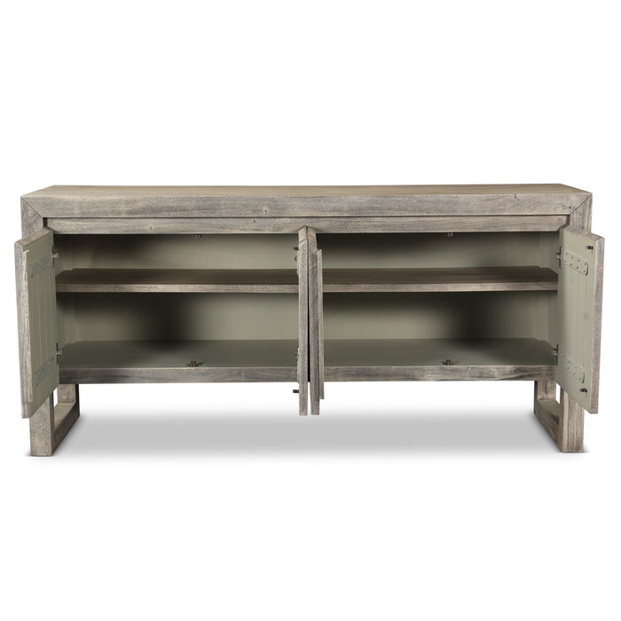 Urbia Mid Century Modern Solid Wood Brooks Buffet Console