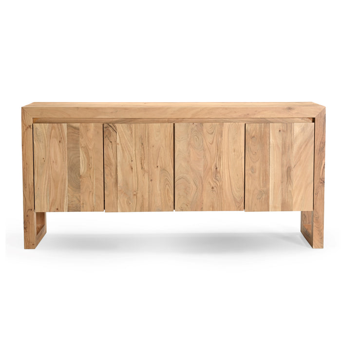 Urbia Mid Century Modern Solid Wood Brooks Buffet Console