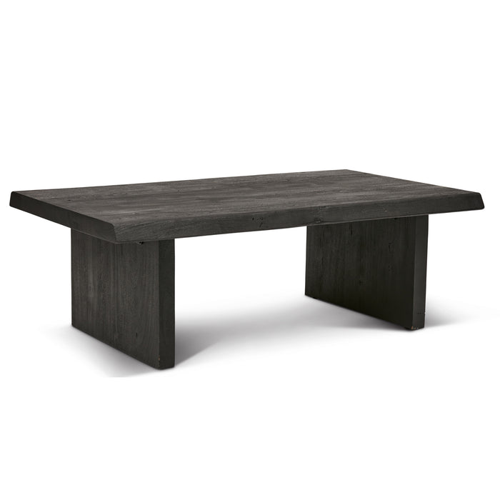 Urbia Modern Trent Wood Coffee Table and Accent Chair Living Room Set