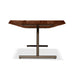 Urbia Brooks Americano Mid Century Wood Dining Table- Aluminum T Base