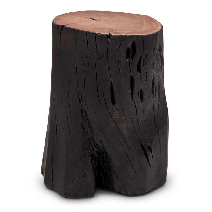 Urbia Modern Brook Solid Wood Stump Accent Stool