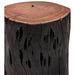 Urbia Modern Brook Solid Wood Stump Accent Stool