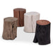 Urbia Modern Brook Solid Wood Stump Accent Stool