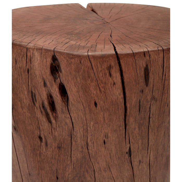 Urbia Modern Brook Solid Wood Stump Accent Stool