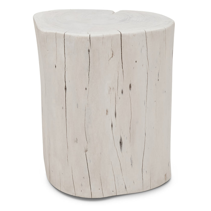 Urbia Modern Brook Solid Wood Stump Accent Stool