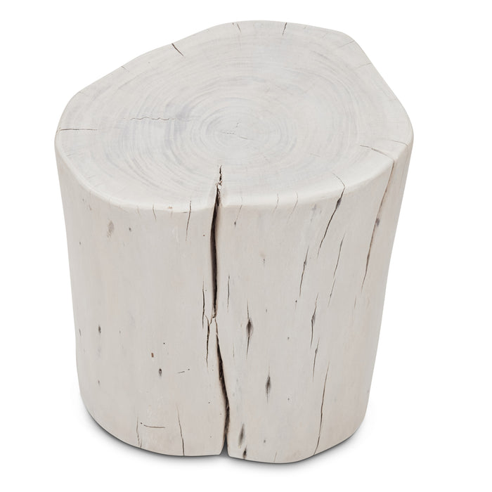 Urbia Modern Brook Solid Wood Stump Accent Stool