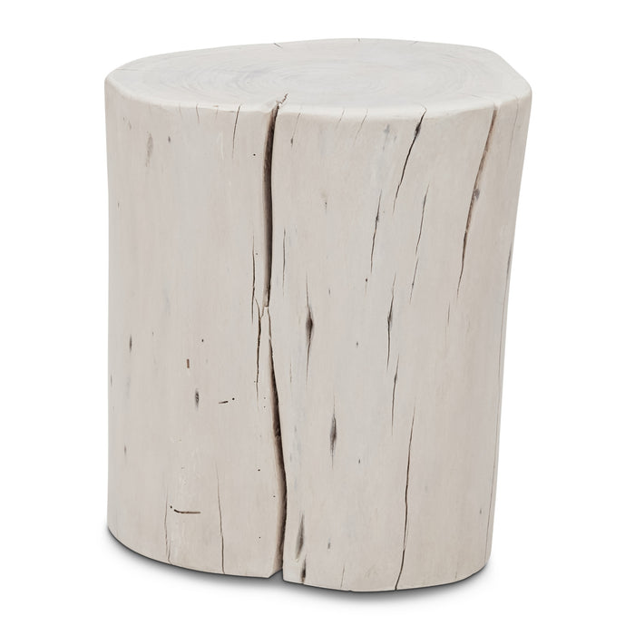 Urbia Modern Brook Solid Wood Stump Accent Stool