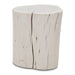 Urbia Modern Brook Solid Wood Stump Accent Stool