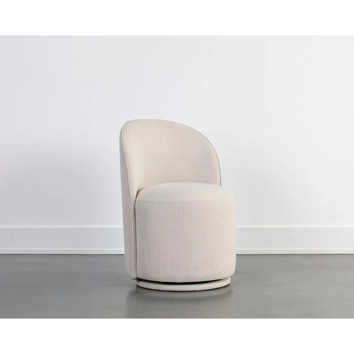 Sunpan Cavoli Swivel Dining Chair