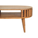 TableUps Ariella Chestnut Luxury Light Wood Coffee Table