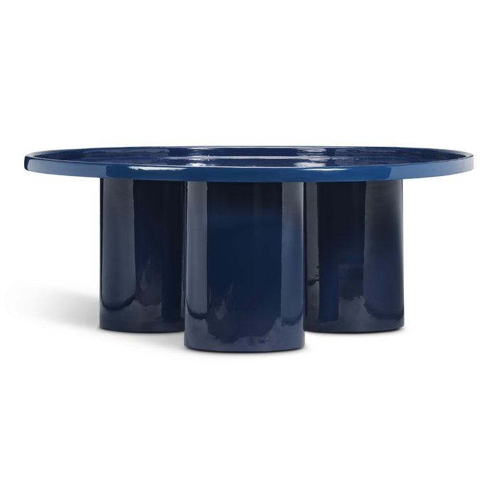 Urbia Eclat Sofia Iron Unique Shaped Enamel Coffee Table