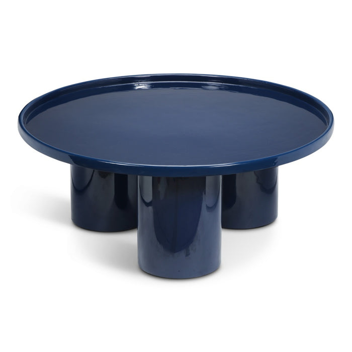 Urbia Eclat Sofia Iron Unique Shaped Enamel Coffee Table