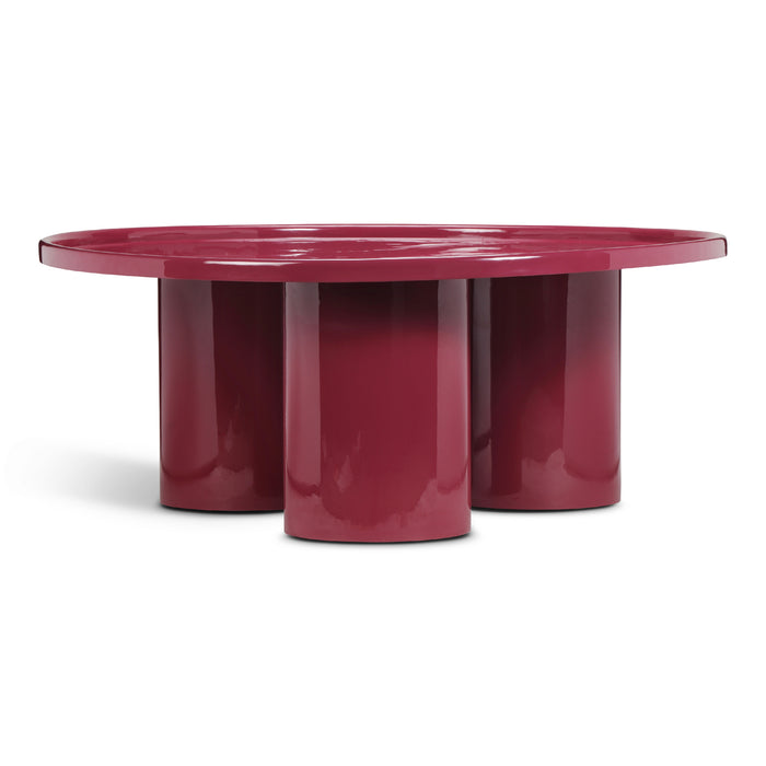 Urbia Eclat Sofia Iron Unique Shaped Enamel Coffee Table