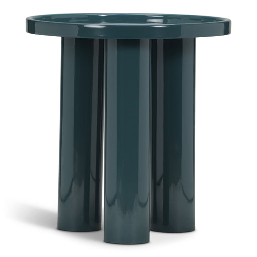 Urbia Eclat Sofia Iron Unique Shaped Enamel End Table