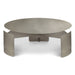 Urbia Senshi Unique Shaped Coffee Table Industrial Nickel