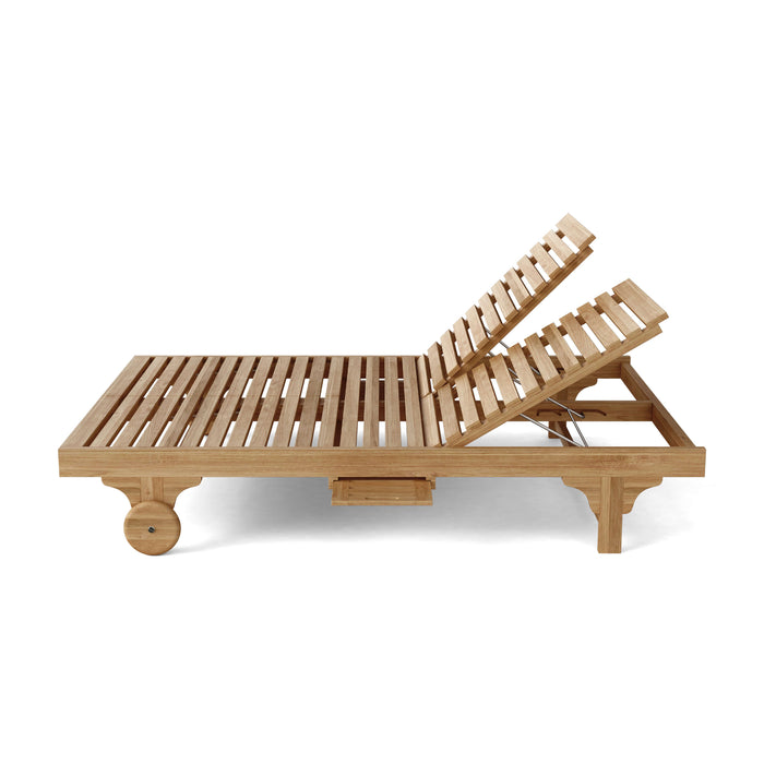 Anderson Teak Bel-Air Double Sun Lounger